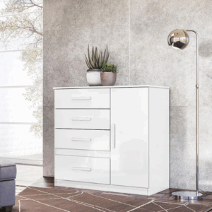 Venus Chest of Drawer - White/Flex