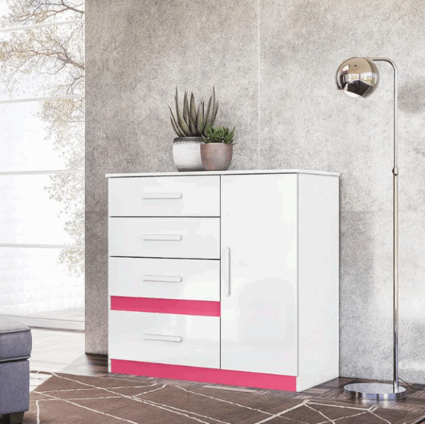 Venus Chest of Drawer - White/Flex - Image 6