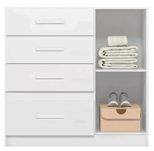 Venus Chest of Drawer - White/Flex - Image 3