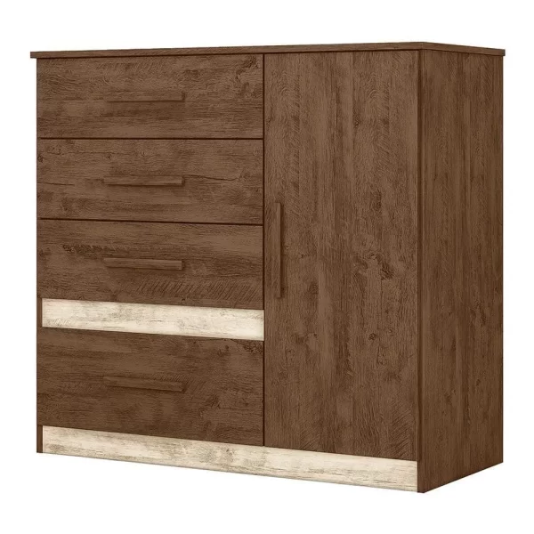 Venus Chest of Drawers - Brown/Hazelnut Flex - Image 2