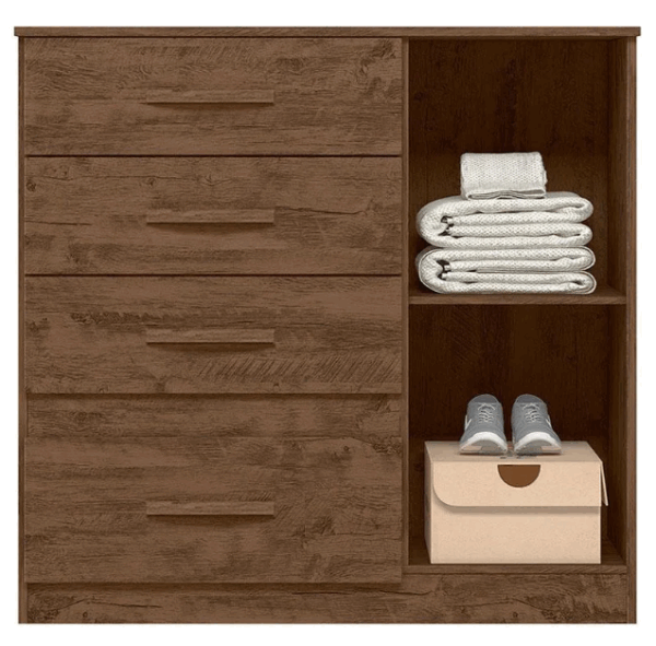 Venus Chest of Drawers - Brown/Hazelnut Flex - Image 5