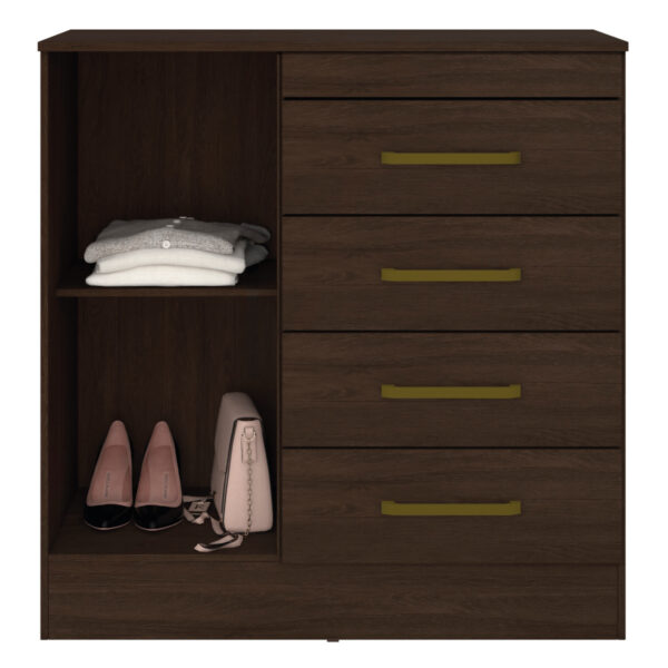 Montevideu Chest of Drawers - Ebony - Image 2