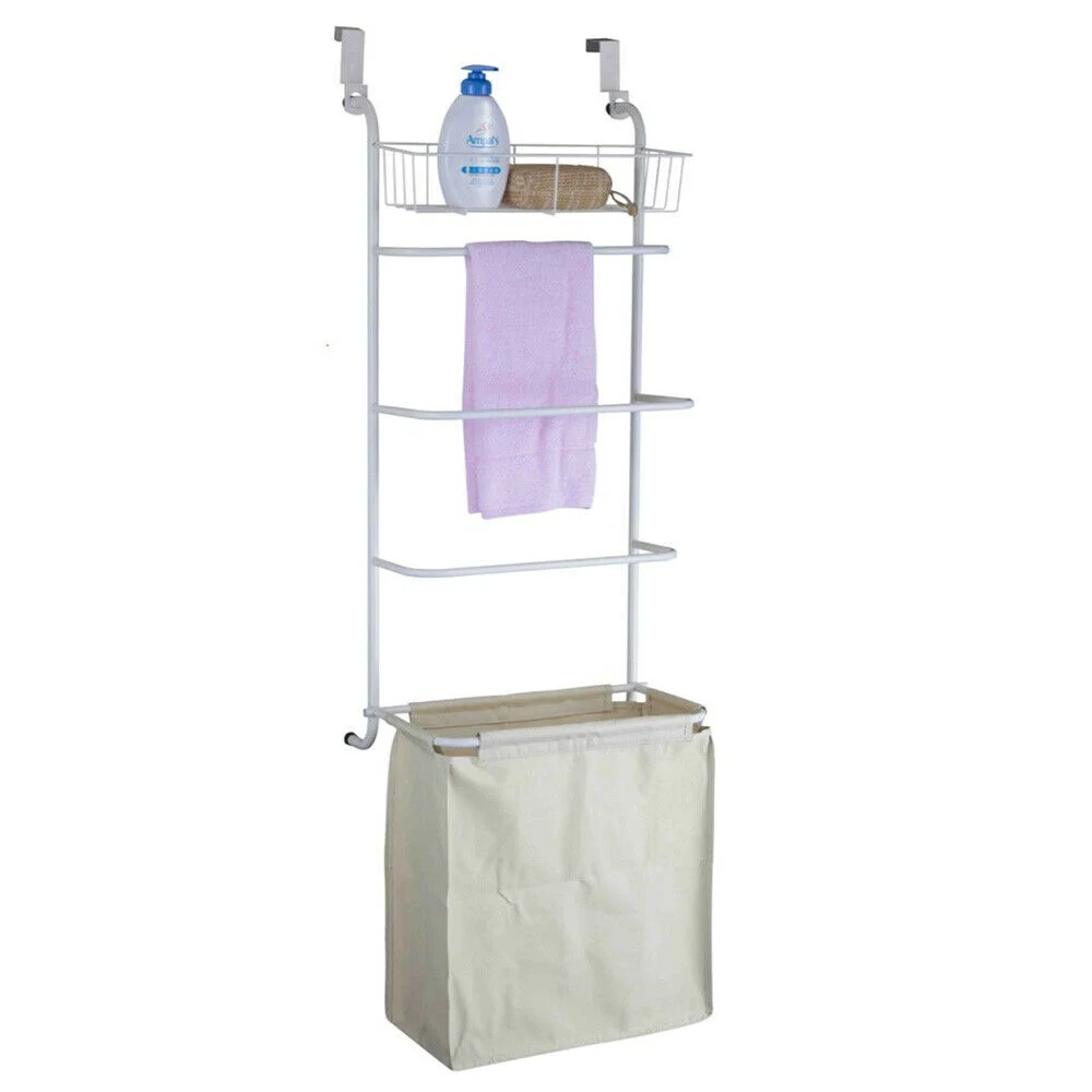 Hamper with towel rack sale