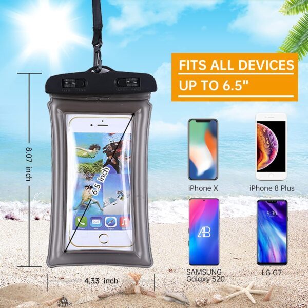 6.5" Waterproof Phone Holders - 10PCS - Image 11