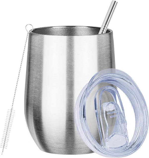 #BT 09-03 12OZ Tumbler Cups With Straw