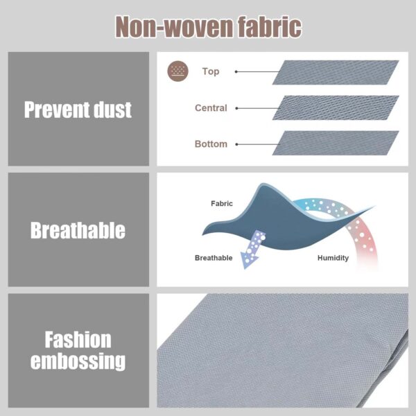 #1 Grey Under Bed Fabric Storage Bag - Brand Source