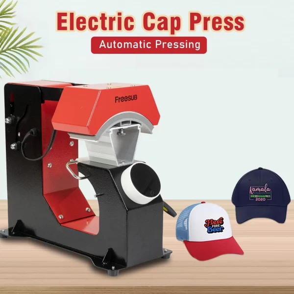 #ME 01-06 Freesub Electric Hat Press Sublimation Machine - Image 5