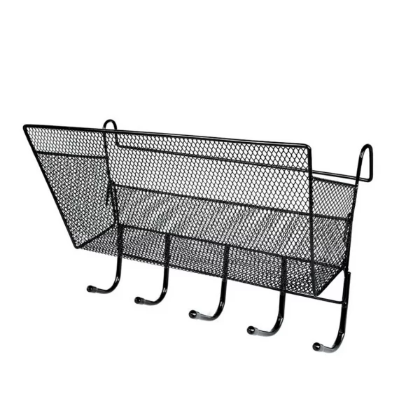 #WS 01-47 Black Hanging Mesh Storage Basket