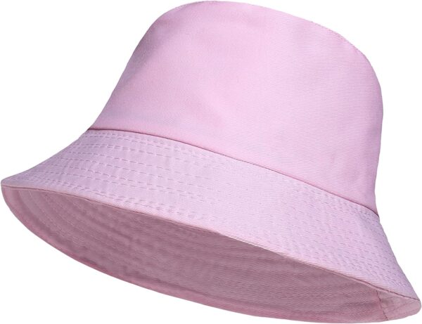 #MZ 05-01 Unisex Cotton Bucket Hats - 24PCS Special - Image 2