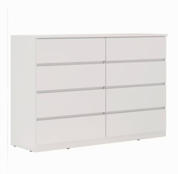 Sintra 8 Drawers Chest of Drawers - White - Image 2
