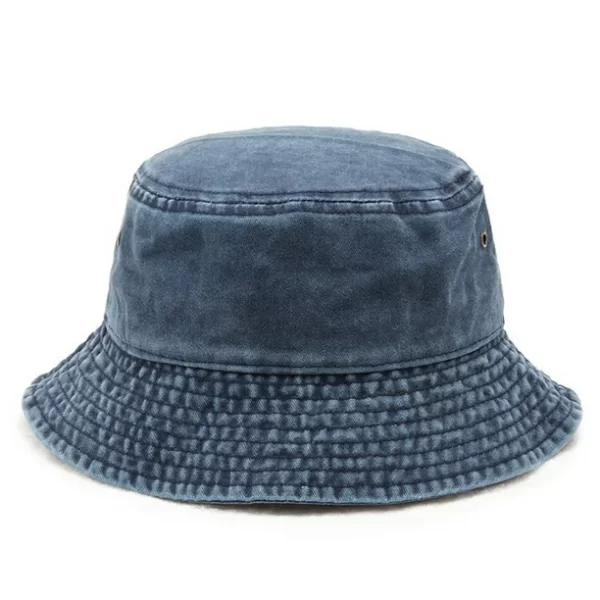 #HT 05-26 Denim Cotton Bucket Hat - Image 2
