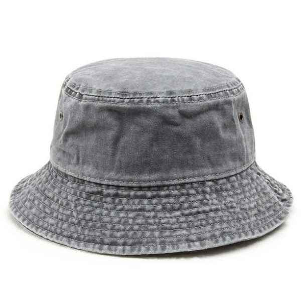 #HT 05-26 Denim Cotton Bucket Hat - Image 4