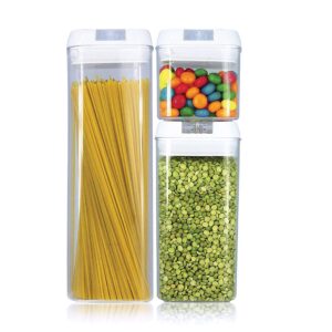 #GZ 01-15 3PC Plastic Airtight Food Storage Container Set