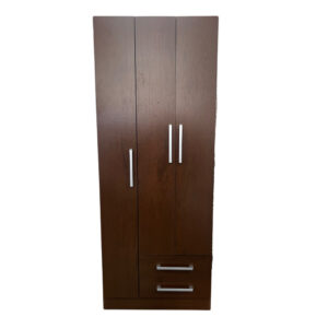 Jacaranda 3PCS Economic Set  - 3 Door Wardrobe with 2 Nightstands
