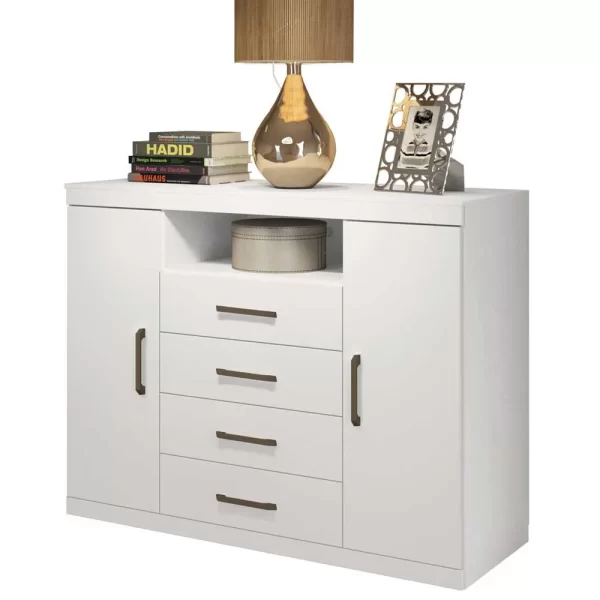 Havana Master Chest of Drawers - White - Image 2