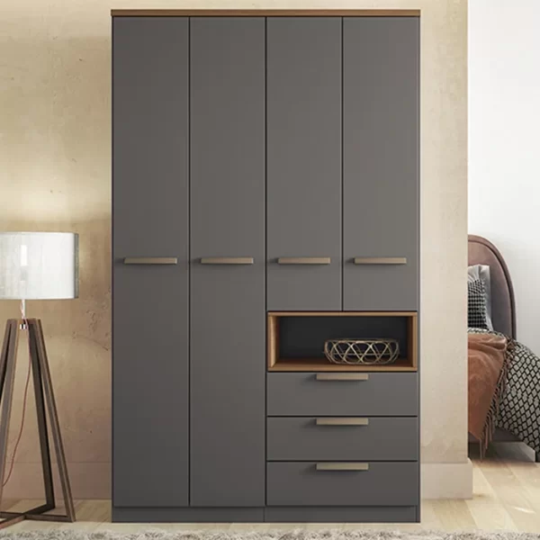 New Conect 4.3 Wardrobe - Jatoba/Graphite