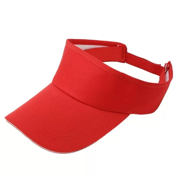 #NG 02-11 Blank Adjustable Sun Visor Hat - 24PCS