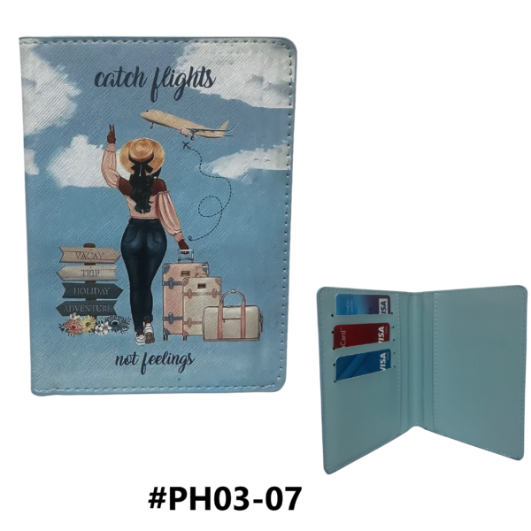 #PH 03-07/08/09/10 PU Passport Holder - Any 4PCS for $100.00