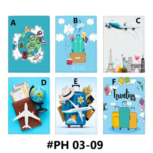 #PH 03-07/08/09/10 PU Passport Holder - Any 4PCS for $100.00 - Image 3