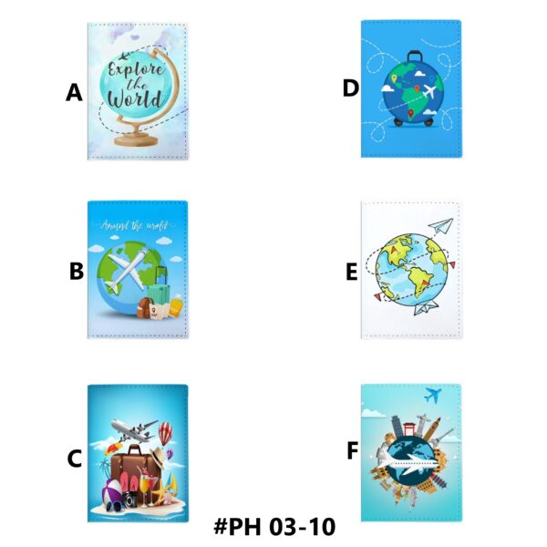 #PH 03-07/08/09/10 PU Passport Holder - Any 4PCS for $100.00 - Image 4