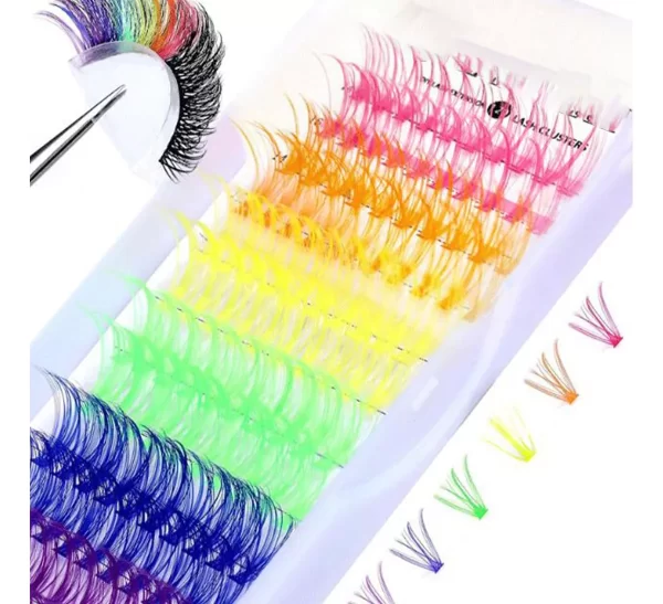 #NG 03-01 120PC Carnival DIY Lash Cluster Extension Kit - D Curl - Image 8