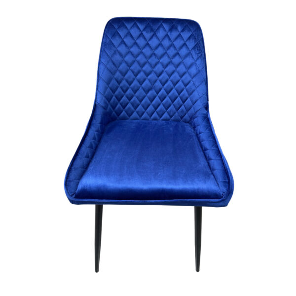 #CH 02-12 Velvet Accent Chair - Violet