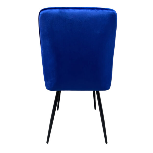 #CH 02-12 Velvet Accent Chair - Violet - Image 4