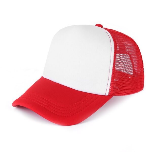 #MZ 01-01 Blank Sublimation Unisex Mesh Back Trucker Hat