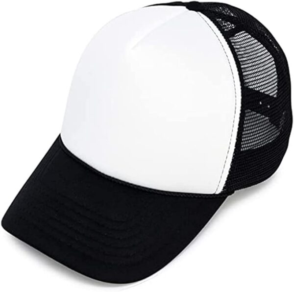 #MZ 01-01 Blank Sublimation Unisex Mesh Back Trucker Hat - 24PCS - Image 6