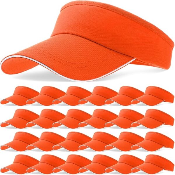 #NG 02-11 Blank Adjustable Sun Visor Hat - 24PCS - Image 5