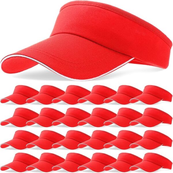 #NG 02-11 Blank Adjustable Sun Visor Hat - 24PCS - Image 8