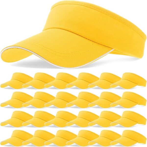 #NG 02-11 Blank Adjustable Sun Visor Hat - 24PCS - Image 6