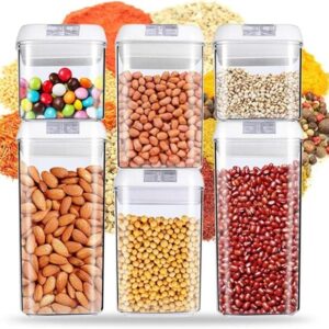 #GZ 01-19 6PC Plastic Airtight Food Storage Container Set