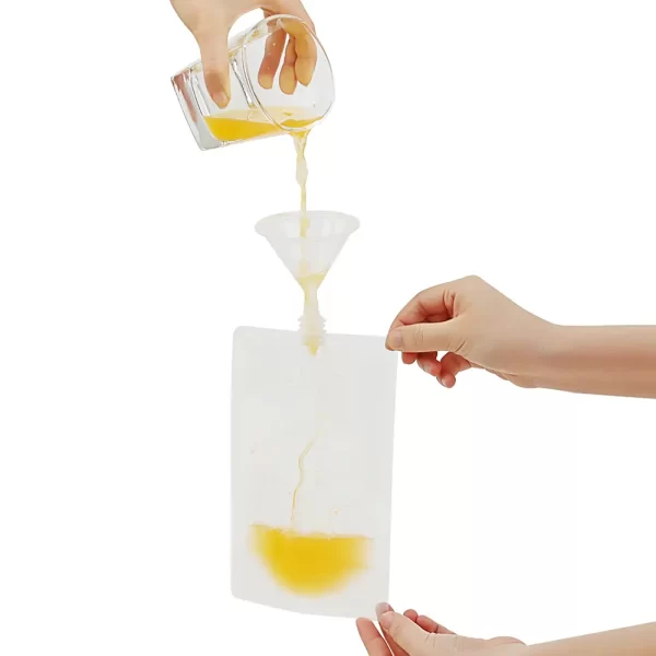 #WH 02-01 Disposable 500ML Clear Drink Spout Pouches - 12 Packs (144PCS) - Image 9