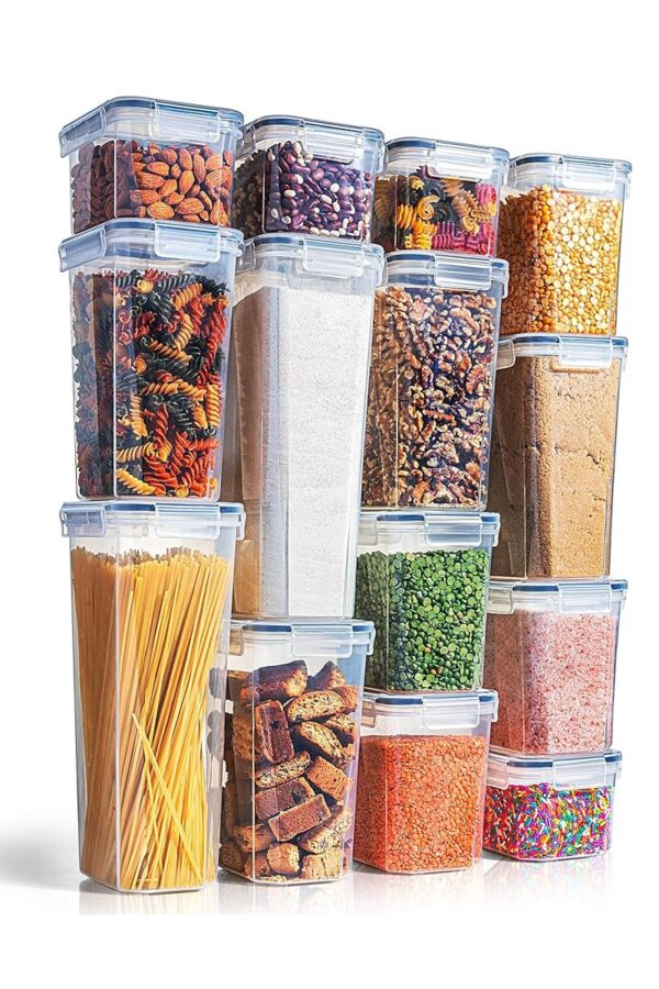 #GZ 01-10 14PC Plastic Airtight Food Storage Container Set