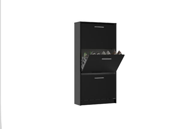 #1035.110 Dakar Oak 3 Door Shoe Cabinet - Image 3