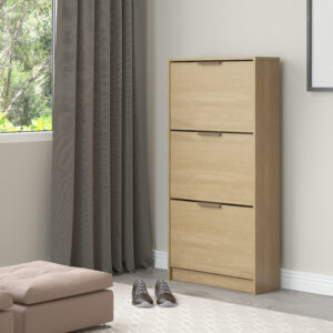 #1035.110 Dakar Oak 3 Door Shoe Cabinet