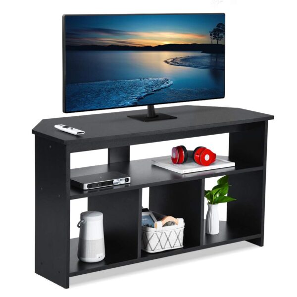 #TV-017 Black TV Stand - Up to a 43" TV - Image 2