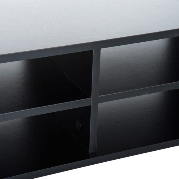 #TV-003BL Wall Mounted TV Console Shelf - Black - Image 8