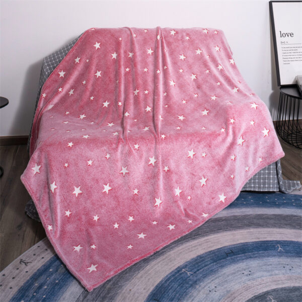 51" x 59" Micro Fleece Kids Glow in the Dark Blanket - Image 14