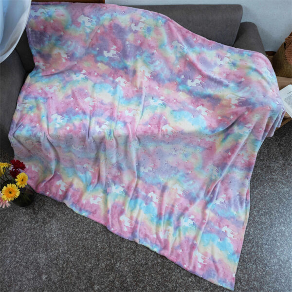 51" x 59" Micro Fleece Kids Glow in the Dark Blanket - Image 16