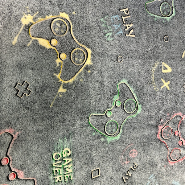 51" x 59" Micro Fleece Kids Glow in the Dark Blanket - Image 23