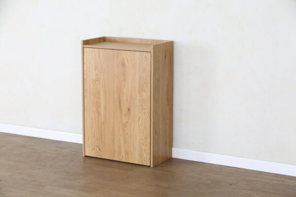 #WM-0210 Oak Metal & Wood Folding Desk - Image 7