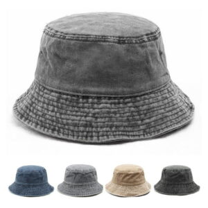 #HT 05-26 Denim Cotton Bucket Hat - 12PCS Special