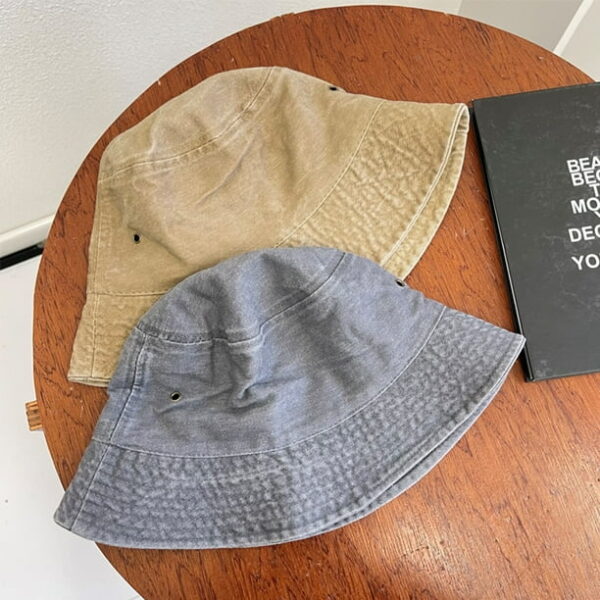 #HT 05-26 Denim Cotton Bucket Hat - 12PCS Special - Image 3