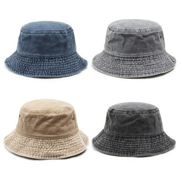 #HT 05-26 Denim Cotton Bucket Hat - 12PCS Special - Image 2
