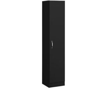 #802.07 Black 1 Door 5 Tier Multi-Use Organizer