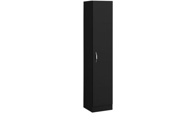 #802.07 Black 1 Door 5 Tier Multi-Use Organizer