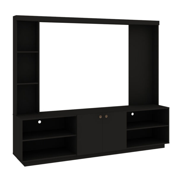 Apolo TV Stand - Black Finish - Up to a 70" TV