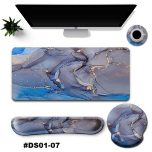 4PC Desk Mat Set